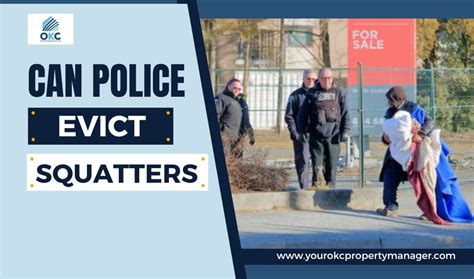 How do British deal with squatters You can remove squatters using an interim possession order (IPO) or making a claim for possession. . Can police remove squatters